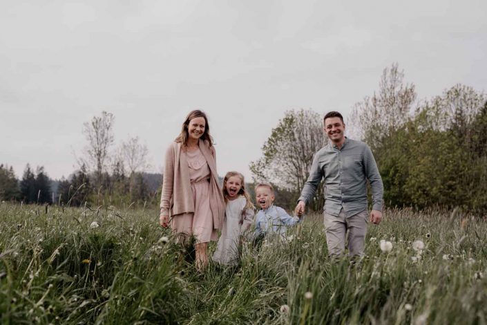 Familien Fotoshooting im Allgäu